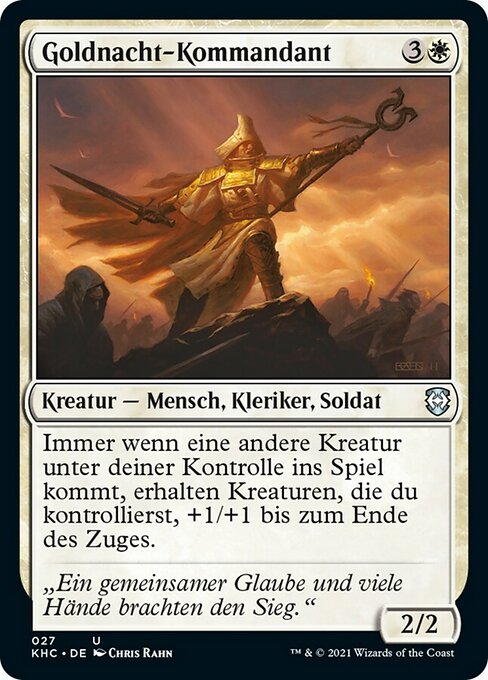 Goldnight Commander (Kaldheim Commander #27)
