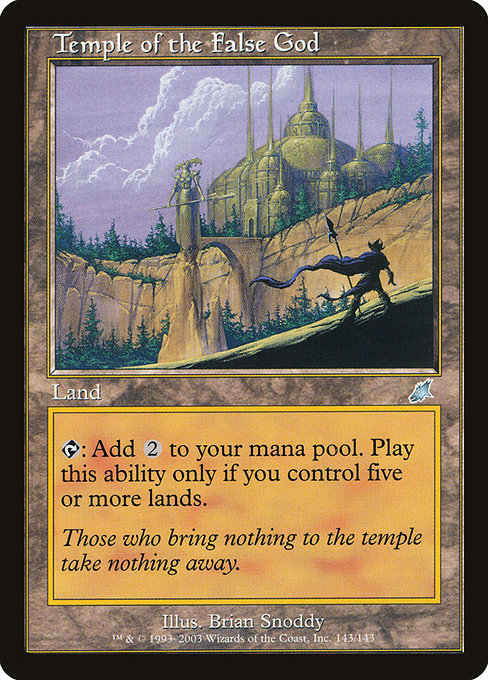 Temple of the False God card image