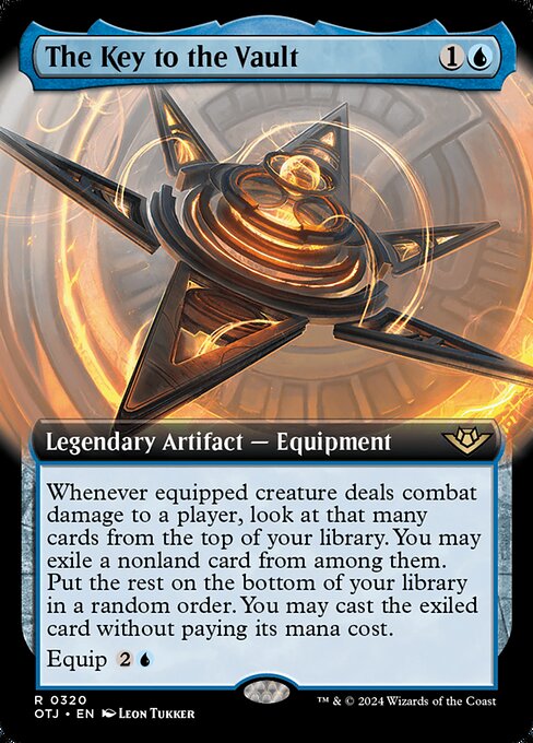 The Key to the Vault (Extended Art)