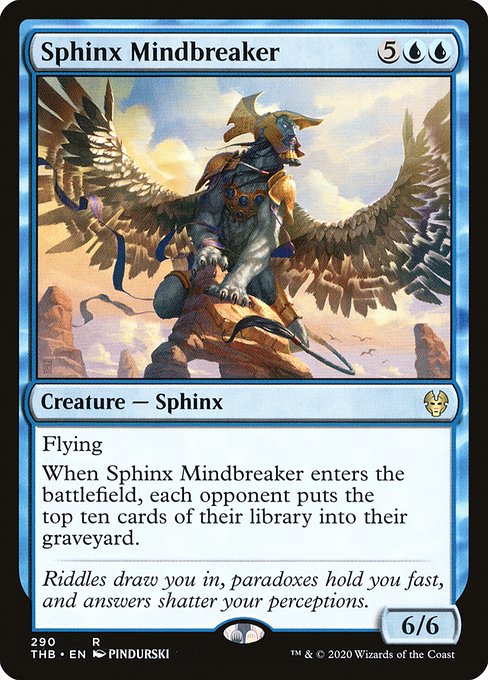 Sphinx briseur d'esprit|Sphinx Mindbreaker
