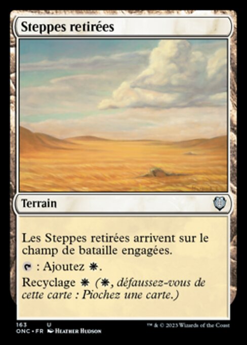 Secluded Steppe (Phyrexia: All Will Be One Commander #163)