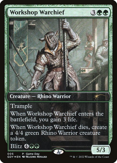 Workshop Warchief (Game Day Promos #5)
