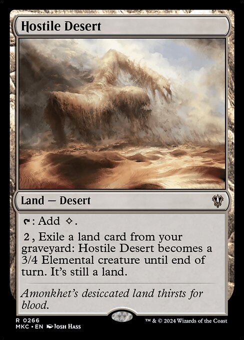 Hostile Desert (mkc) 266