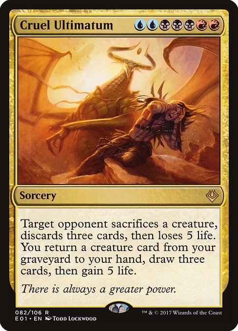 Cruel Ultimatum (Archenemy: Nicol Bolas #82)