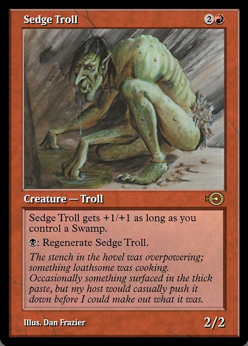 Sedge Troll (Magic Online Promos #209)