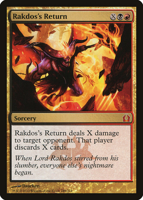 Rakdos's Return (Return to Ravnica #188)