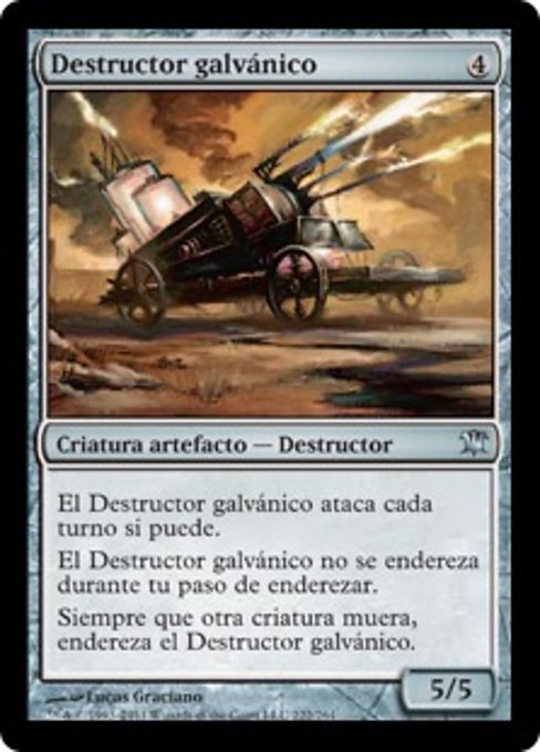 Destructor galvánico