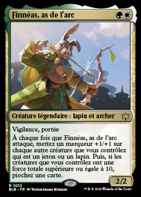 Finneas, Ace Archer (Bloomburrow #212)