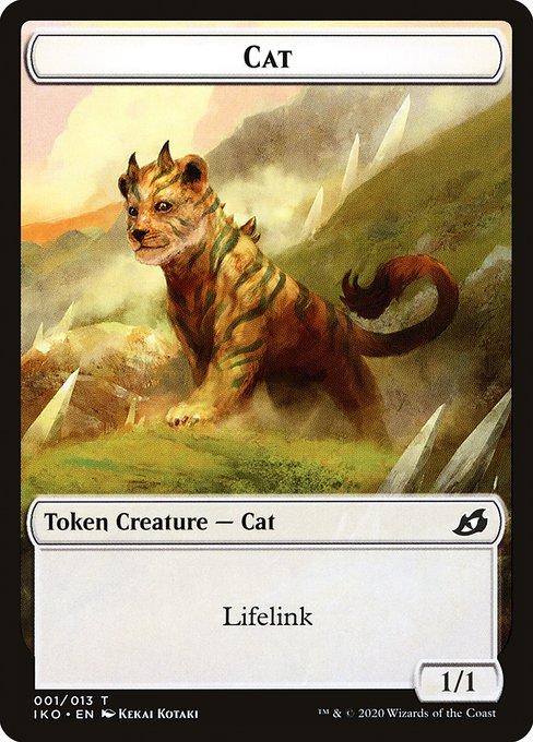 Cat (Ikoria: Lair of Behemoths Tokens #1)