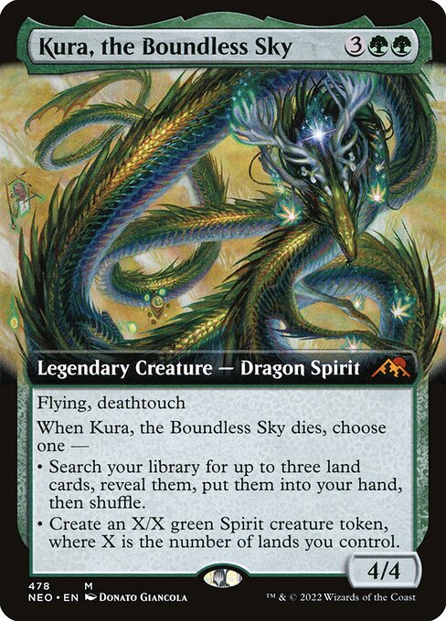 Kura, the Boundless Sky (Kamigawa: Neon Dynasty #478)