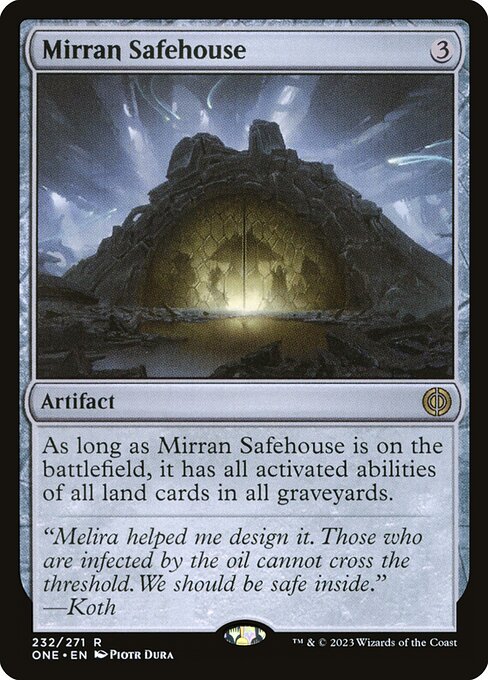 Mirran Safehouse (Phyrexia: All Will Be One #232)