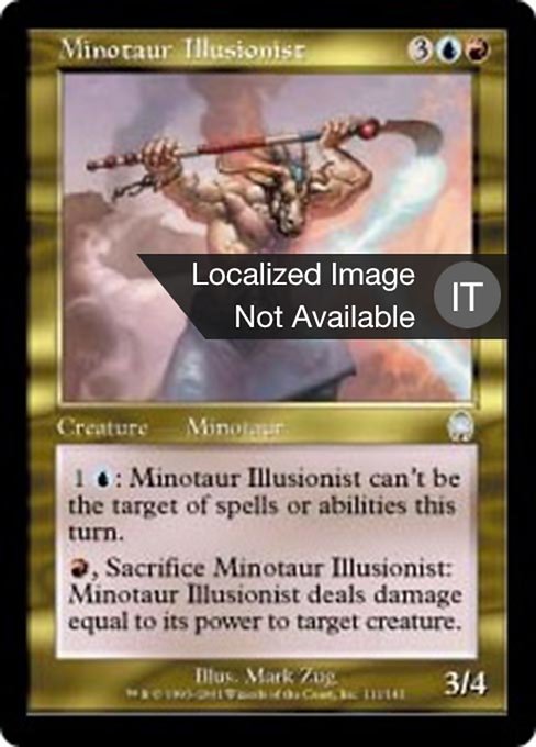 Minotaur Illusionist (Apocalypse #111)