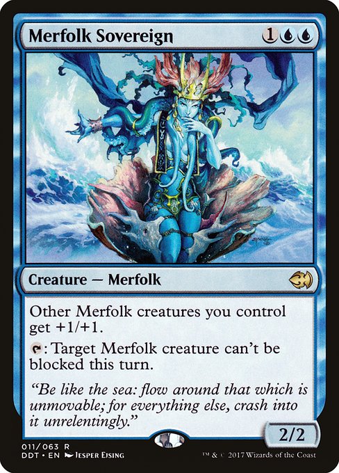 Merfolk Sovereign (Duel Decks: Merfolk vs. Goblins #11)