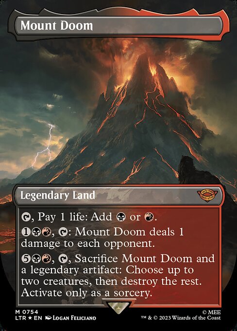 Mount Doom (The Lord of the Rings: Tales of Middle-earth #754)