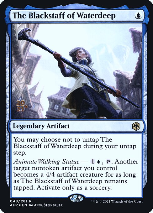 The Blackstaff of Waterdeep (Adventures in the Forgotten Realms Promos #48s)