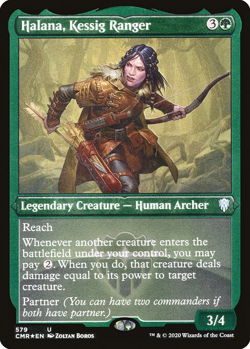 Halana, Kessig Ranger (Commander Legends #579)