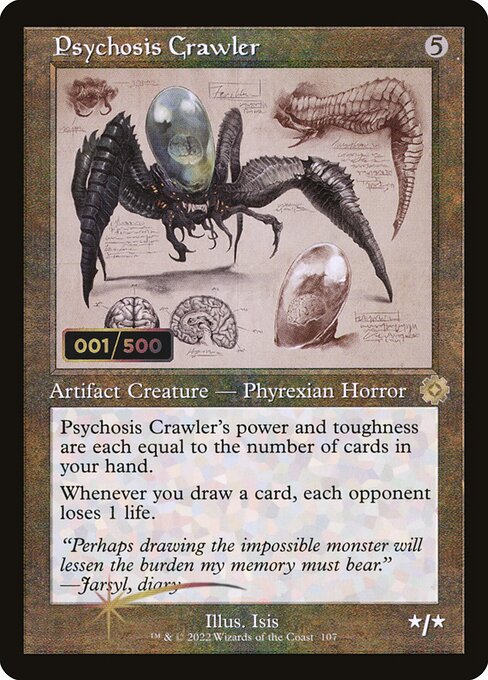 Psychosis Crawler (The Brothers' War Retro Artifacts #107z)