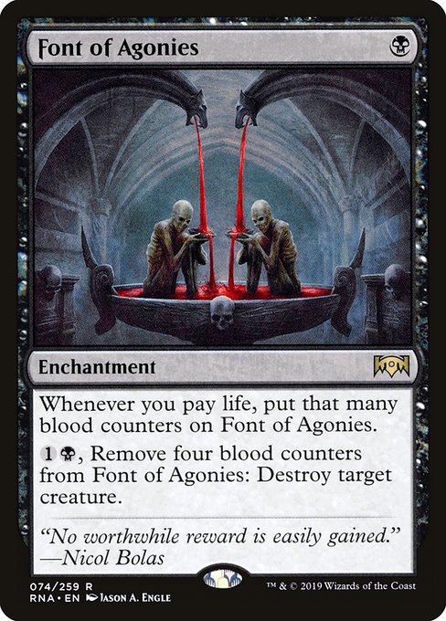 Font of Agonies (Ravnica Allegiance #74)