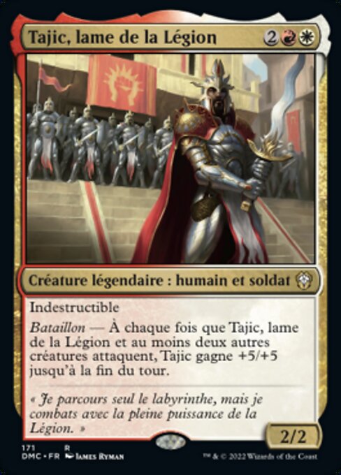 Tajic, Blade of the Legion (Dominaria United Commander #171)