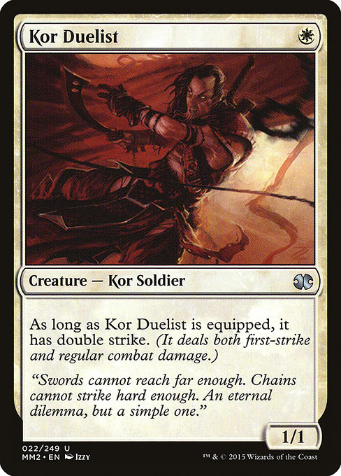 Kor Duelist (Modern Masters 2015 #22)