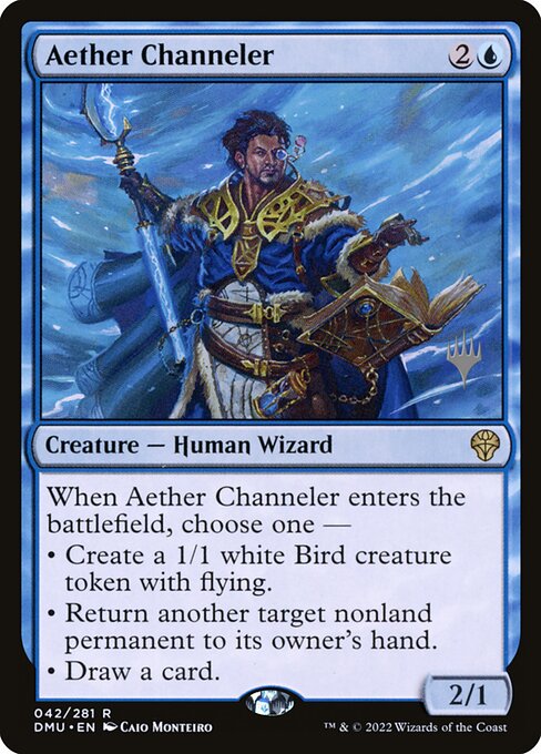 Aether Channeler (Dominaria United Promos #42p)