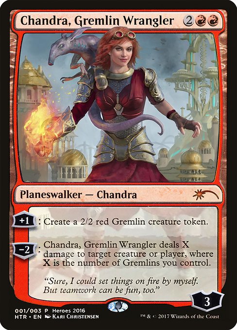 Chandra, Gremlin Wrangler card image