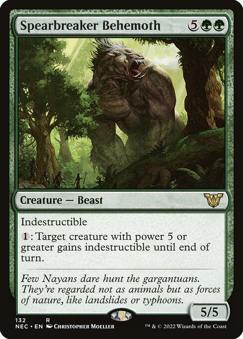 Spearbreaker Behemoth (nec) 132