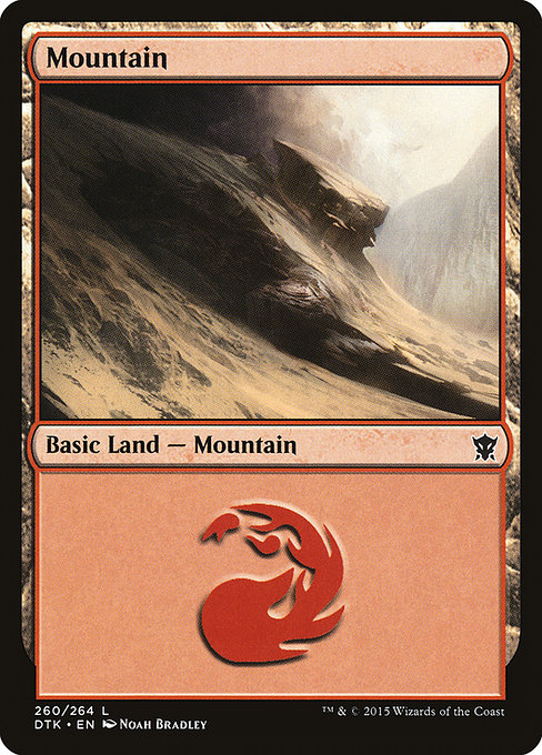Mountain (Dragons of Tarkir #260)