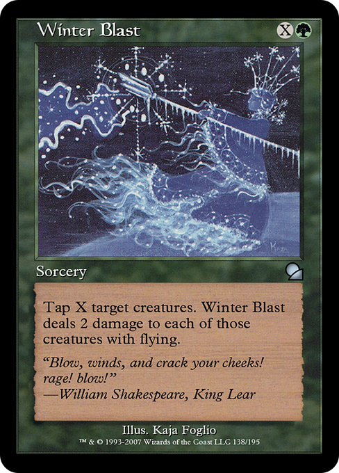 Winter Blast (Masters Edition #138)
