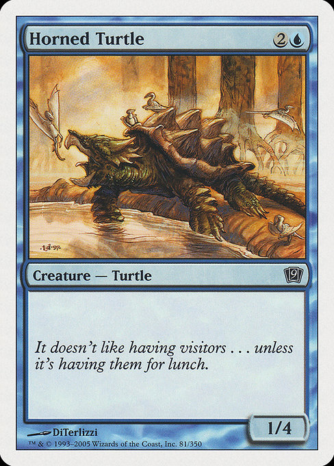 Tortue cornue|Horned Turtle