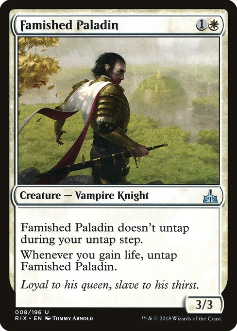 Famished Paladin (rix) 8