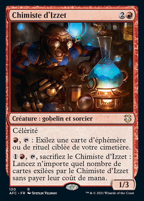 Izzet Chemister (Forgotten Realms Commander #130)