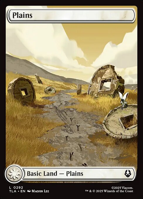 Plains magic the gathering card art