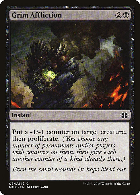 Grim Affliction (Modern Masters 2015 #84)