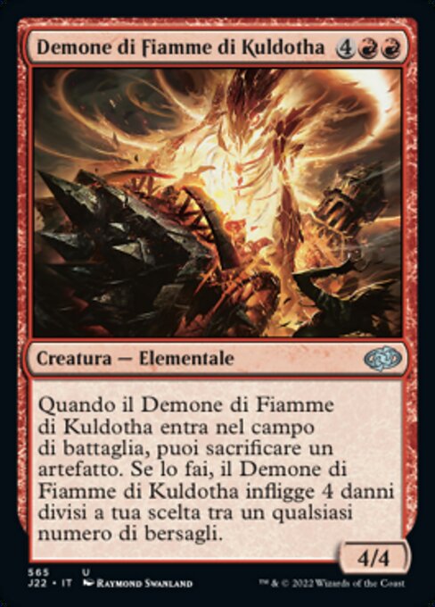 Demone di Fiamme di Kuldotha