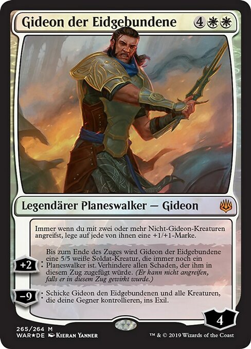 Gideon, the Oathsworn (War of the Spark #265)