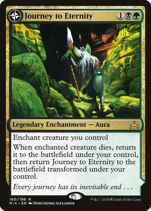 Journey to Eternity // Atzal, Cave of Eternity (Rivals of Ixalan #160)