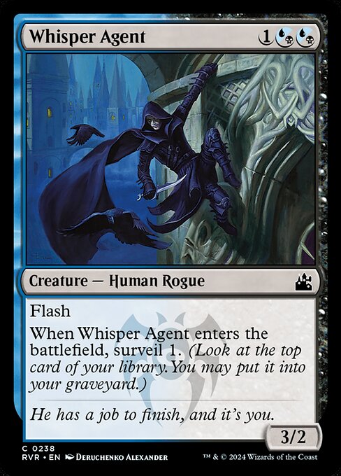 Whisper Agent (Ravnica Remastered #238)