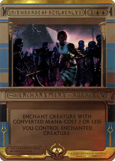 Threads of Disloyalty (Amonkhet Invocations #37)