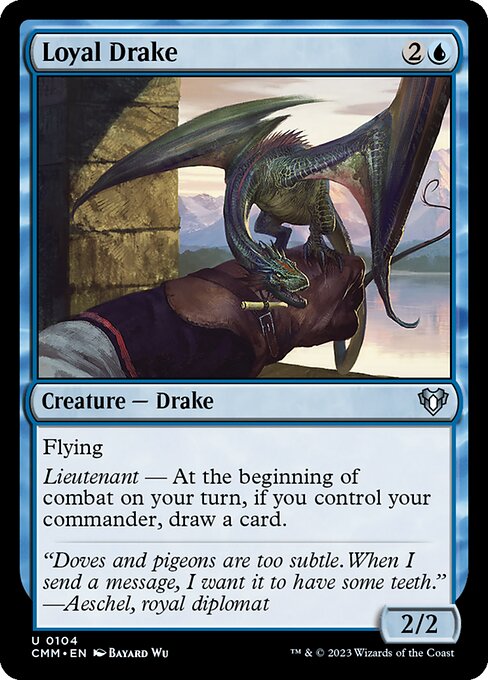 Loyal Drake (Commander Masters #104)