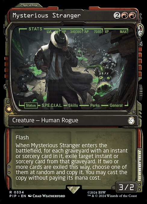 Mysterious Stranger card image