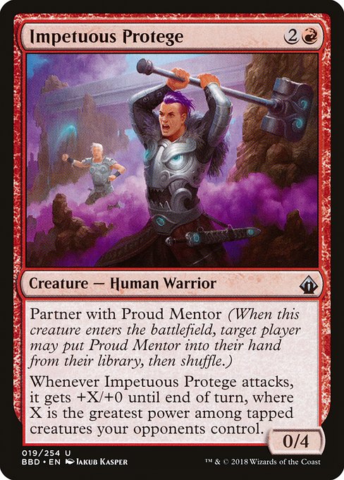 Impetuous Protege card image