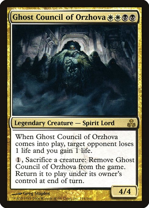 Ghost Council of Orzhova card image