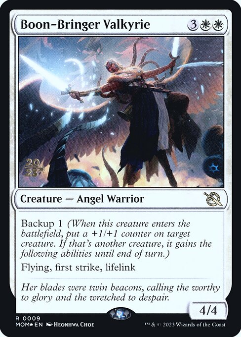Boon-Bringer Valkyrie (March of the Machine Promos #9s)
