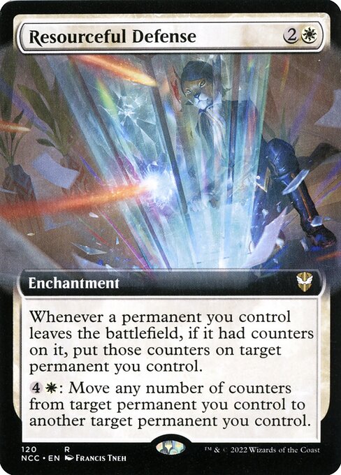 Resourceful Defense (New Capenna Commander #120)