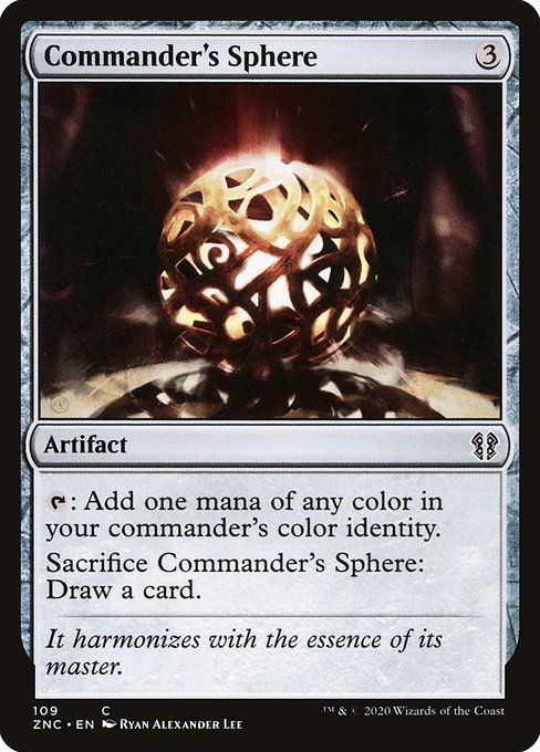 Commander's Sphere (Zendikar Rising Commander #109)