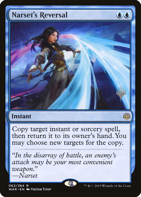 Narset's Reversal (War of the Spark Promos #62p)