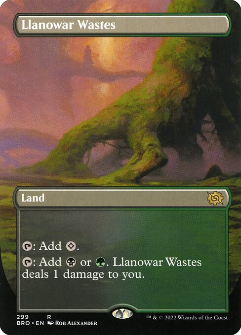 Llanowar Wastes (The Brothers' War #299)