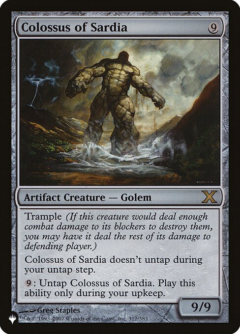 Colossus of Sardia (The List #942)