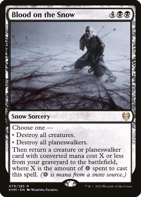 Blood on the Snow card image